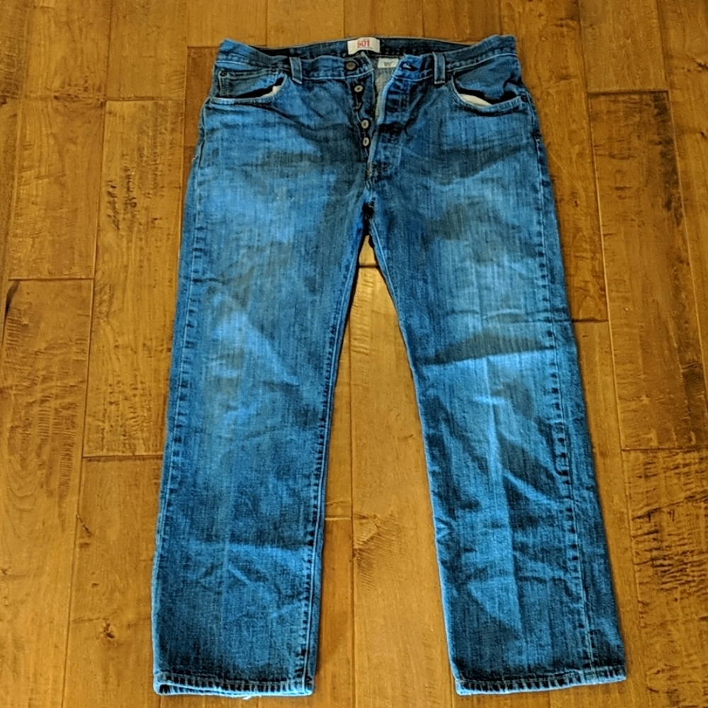 Vintage Levi's 501 button fly jeans men's